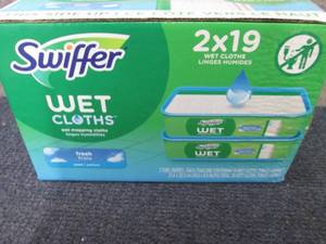 Swiffer Wet Mopping Cloths, 38 Coun...