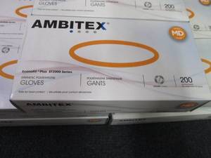 10- 200 ct Boxes Ambitex Medium Pol...