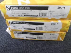 Neenah Exact Vellum Bristol, 8.5 x...
