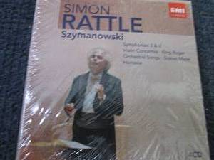 Simon Rattle  Szymanowski 4-Disc S...