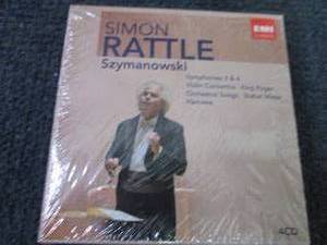 Simon Rattle  Szymanowski 4-Disc S...