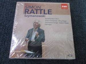 Simon Rattle  Szymanowski 4-Disc S...