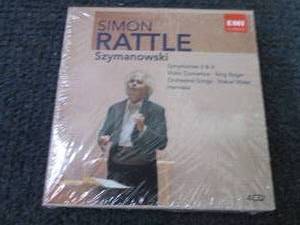 Simon Rattle  Szymanowski 4-Disc S...