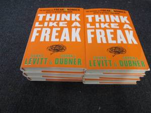6 Copies Think Like a Freak...