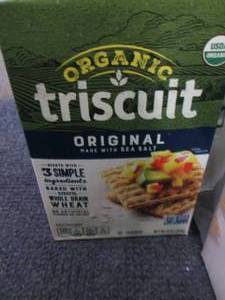 6- 9 oz  Boxes Organic Triscuit Ori...