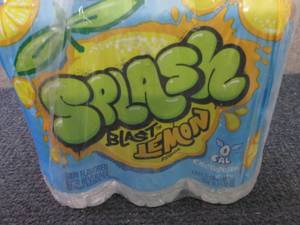 2- 6pks 16.9 oz Splash Blast Lemon...