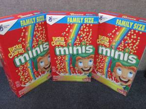 3 -18.6 oz Boxes Family Size Lucky ...