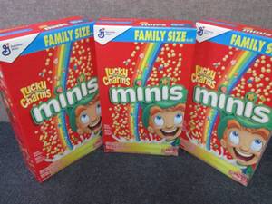 3 -18.6 oz Boxes Family Size Lucky ...