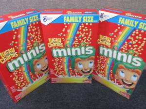 3 -18.6 oz Boxes Family Size Lucky ...