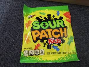 12- 3.6 oz Sour Patch Kids...