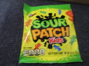 12- 3.6 oz Sour Patch Kids...