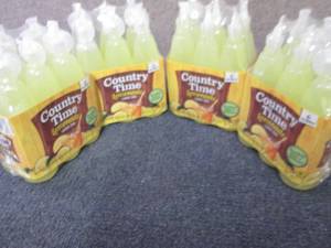 4- 6pks 6.75 oz Country Time Lemona...