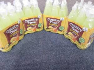4- 6pks 6.75 oz Country Time Lemona...