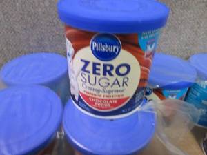 8- 15 oz Pillsbury Zero Sugar Cream...