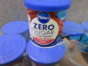 8- 15 oz Pillsbury Zero Sugar Cream...