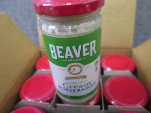 12- 4 oz Beaver Cream Style Horsera...