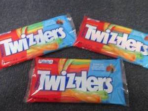 3- 12.4 oz Rainbow Twizzlers...