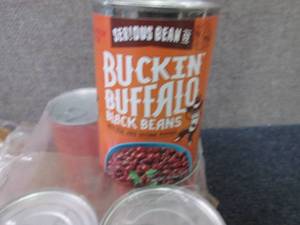 6- 15.75 oz Buckin Buffalo Black Be...
