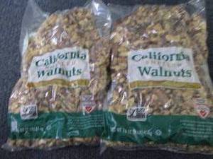 2- 16 oz Bags California Shelled Wa...