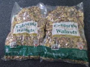 2- 16 oz Bags California Shelled Wa...
