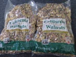 2- 16 oz Bags California Shelled Wa...