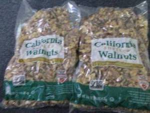 2- 16 oz Bags California Shelled Wa...
