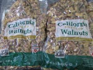 2- 16 oz Bags California Shelled Wa...