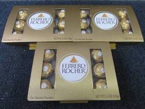 3- 5.3 oz Ferrero Rocher Hazelnut C...