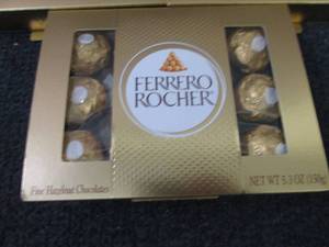 3- 5.3 oz Ferrero Rocher Hazelnut C...