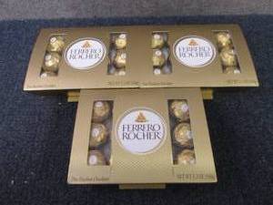 3- 5.3 oz Ferrero Rocher Hazelnut C...