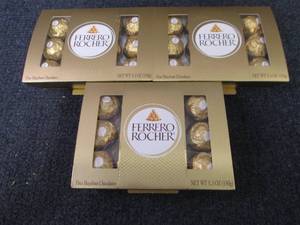 3- 5.3 oz Ferrero Rocher Hazelnut C...