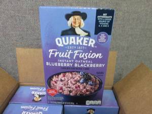 6-6 pks Quaker Fruit Fusion Blueber...