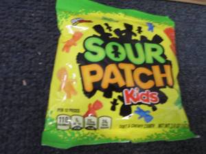 12- 3.6 oz Sour Patch Kids...