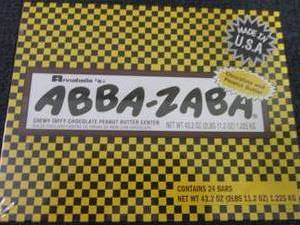 43.2 oz- 24ct Abba-Zaba Chewy Taffy...