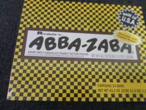 43.2 oz- 24ct Abba-Zaba Chewy Taffy...