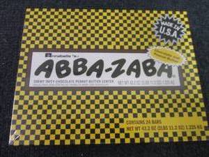 43.2 oz- 24ct Abba-Zaba Chewy Taffy...
