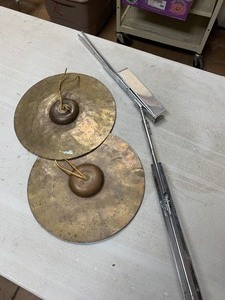 Symbols & music stand