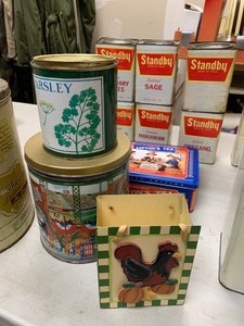 Standby spice containers & misc