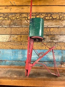 Vintage planter and trunk