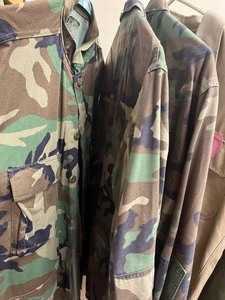 Military shirts and pants