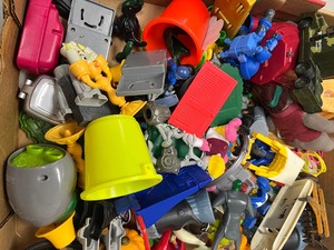 Large lot of assorted toys
