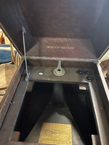 Vintage record player case