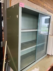Glass front display