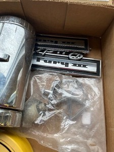 Vintage car items