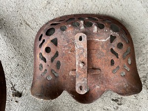 cast iron seat