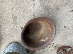 big metal bowl
