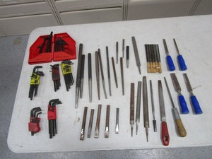 Punches, Chisels, Files, Allen Wrenches