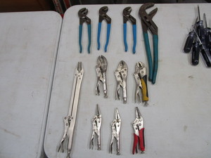 Channel Locks, & Vice Grips