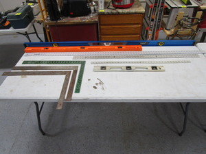 Levels, Squares, Straight Edges
