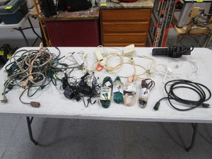 Extension Chords, Power Strips, Charging Cables